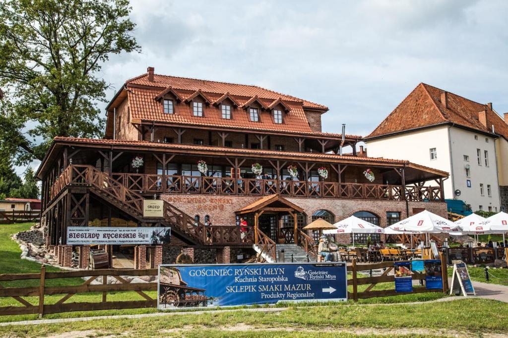 Gosciniec Rynski Mlyn Ryn  Exterior photo